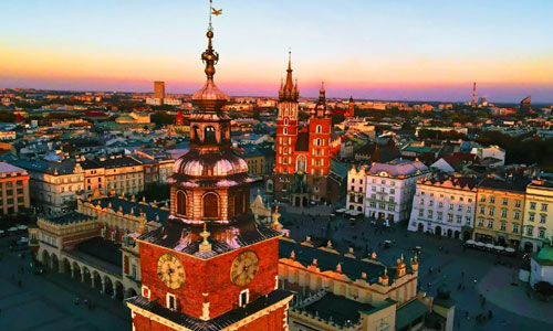 Krakow historic street